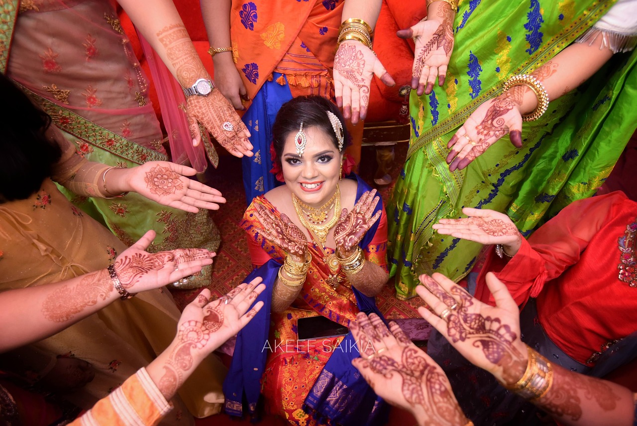 woman, sari, traditional, wedding, indian, mehndi, bride, bollywood, jewelry, marriage, celebration, female, saree, culture, india
